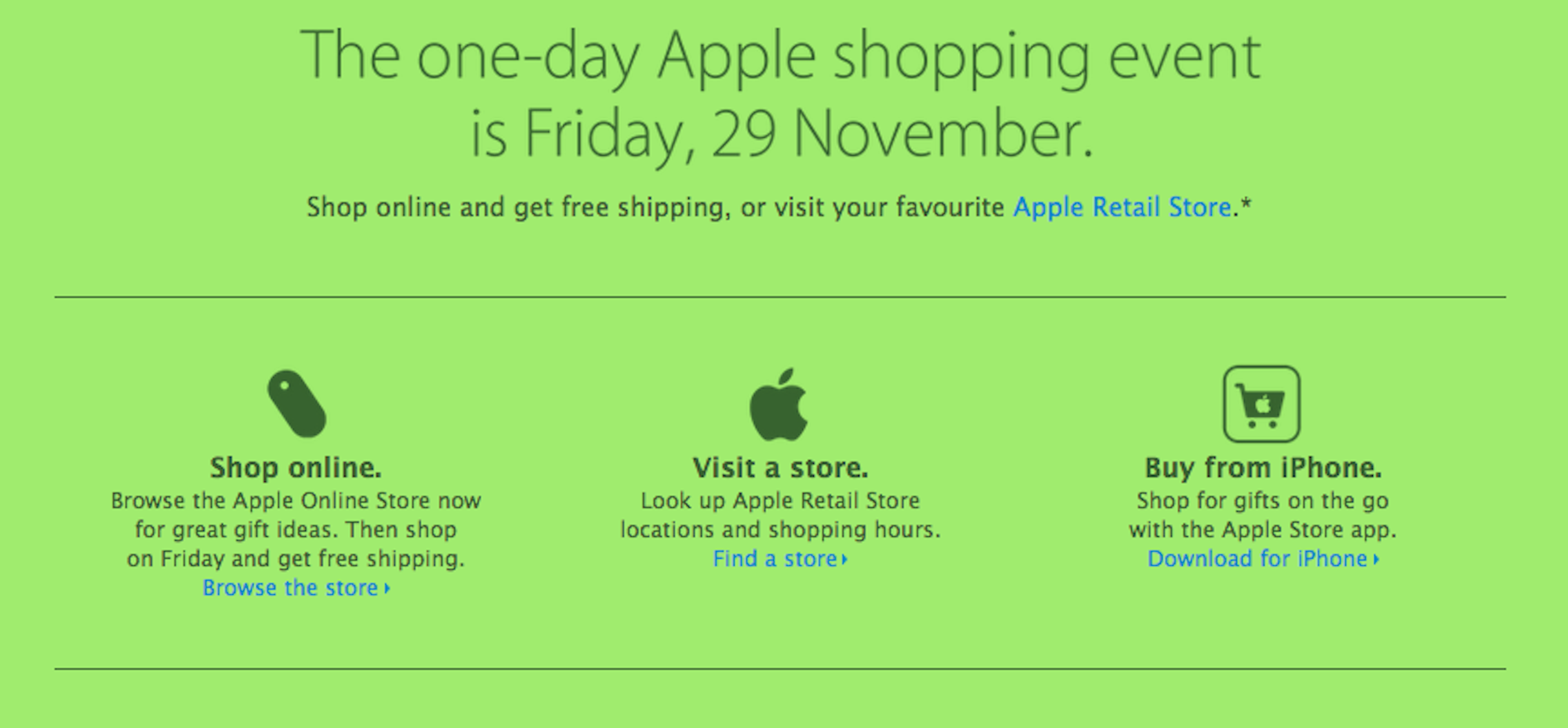 Novedades: Black Friday más cerca