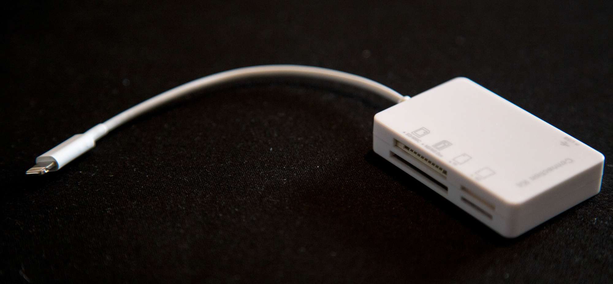 Lectores de tarjetas lightning para Ipad o Iphone usando iOS 7