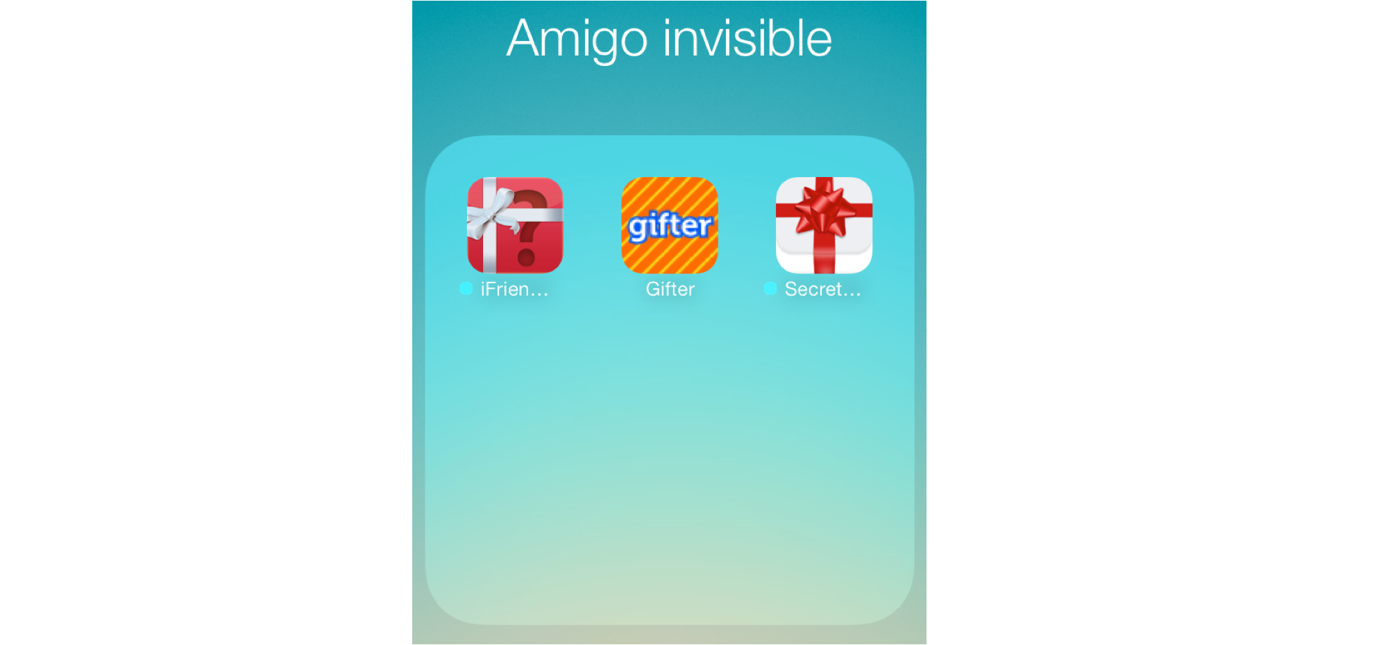 Las tres mejores aplicaciones para gestionar el Amigo Invisible desde tu iPhone