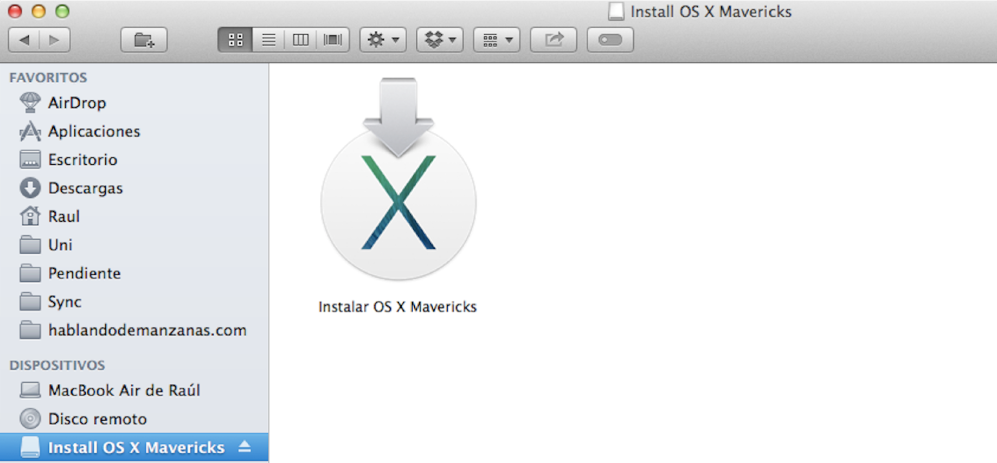 Aprende a… crear un usb con Mavericks