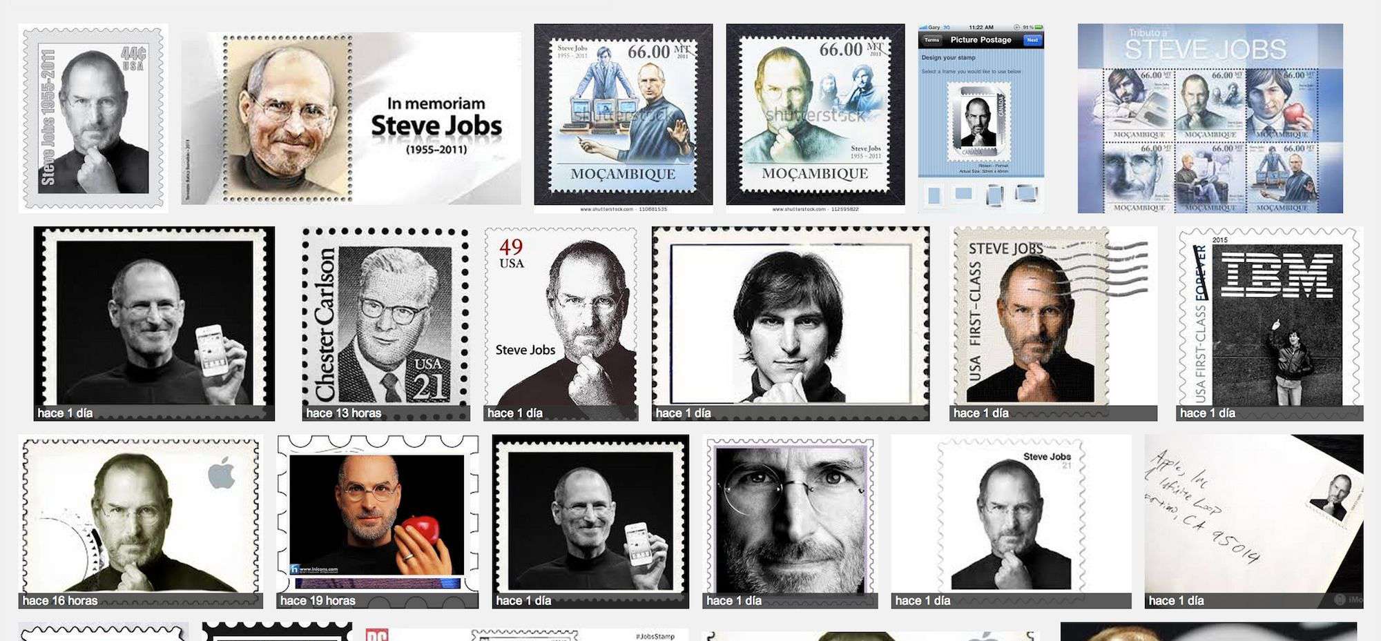 EEUU lanzará en 2015 sellos de Steve Jobs