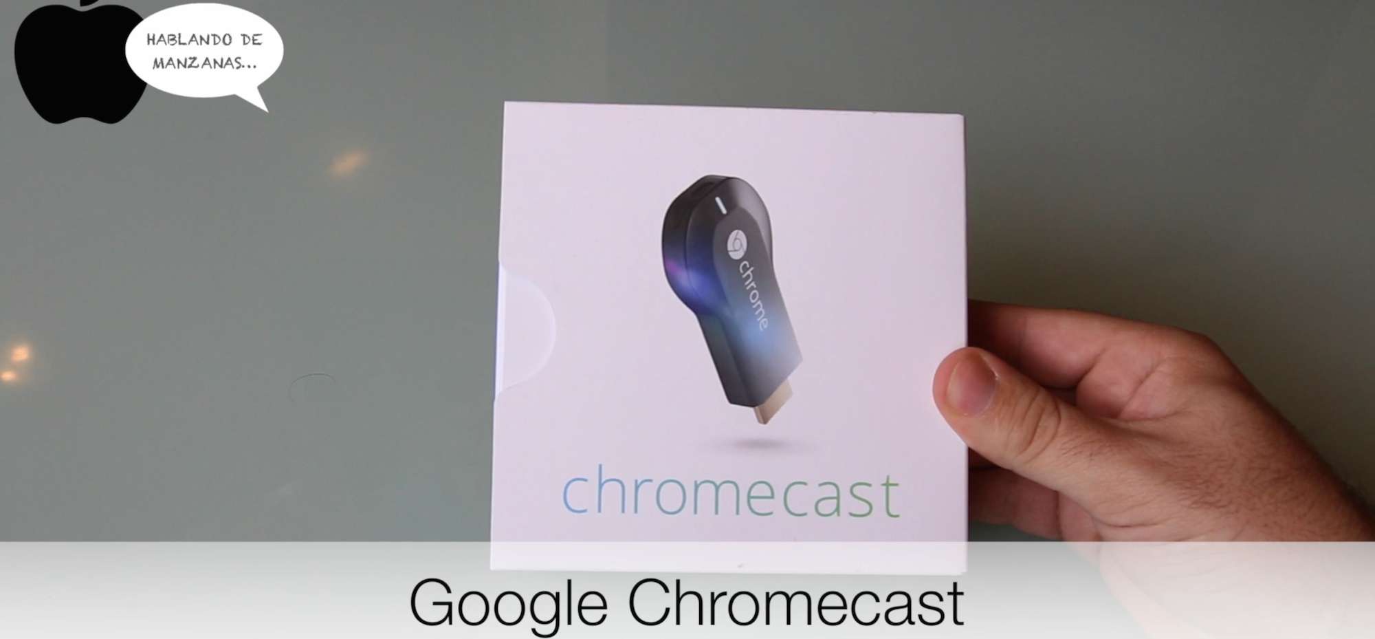 Google Chromecast, competidor del Apple TV, o no.