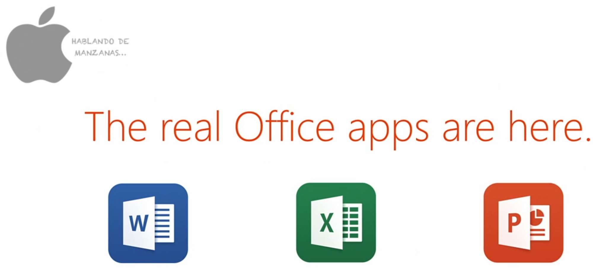 Microsoft presenta Office para iPad