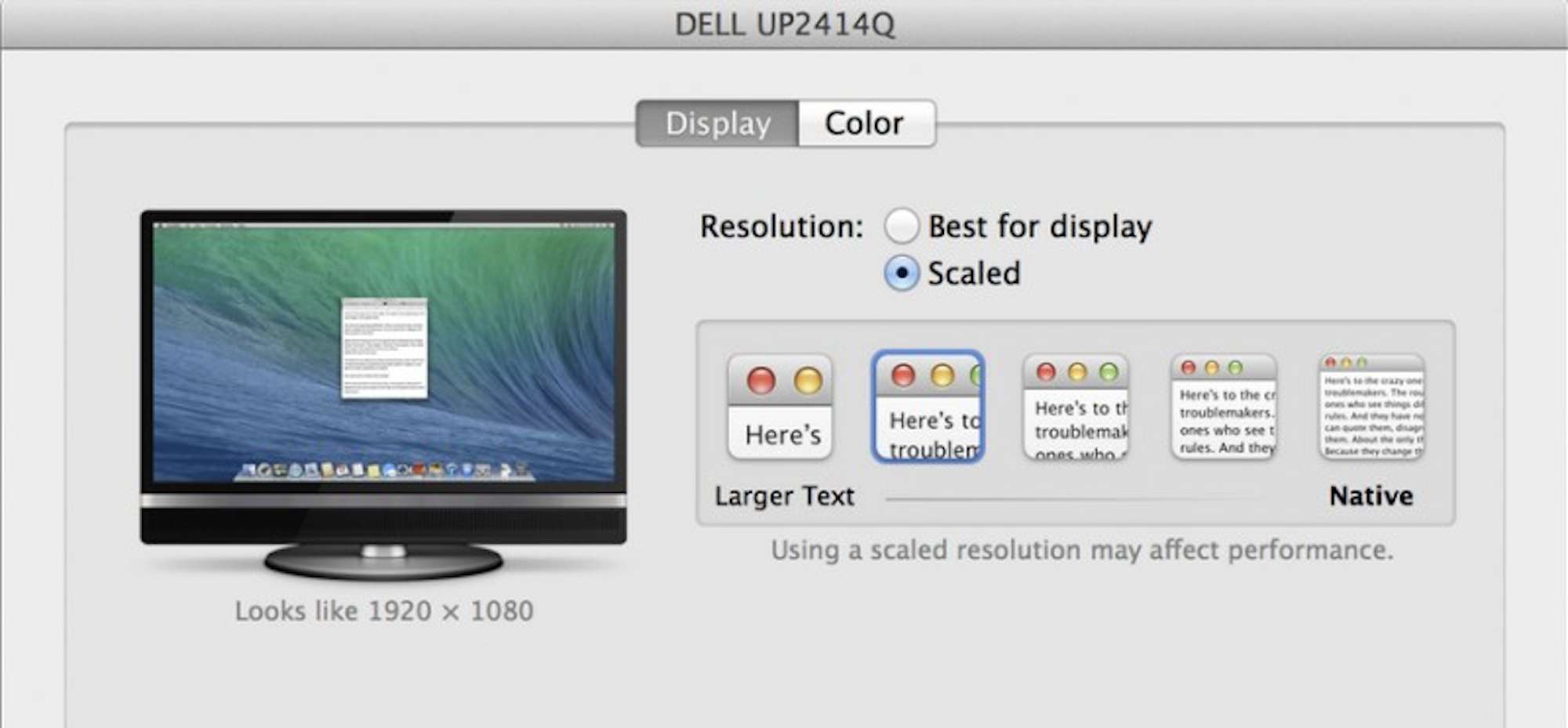 Apple incluye soporte para pantallas de 4K en su beta de 10.9.3