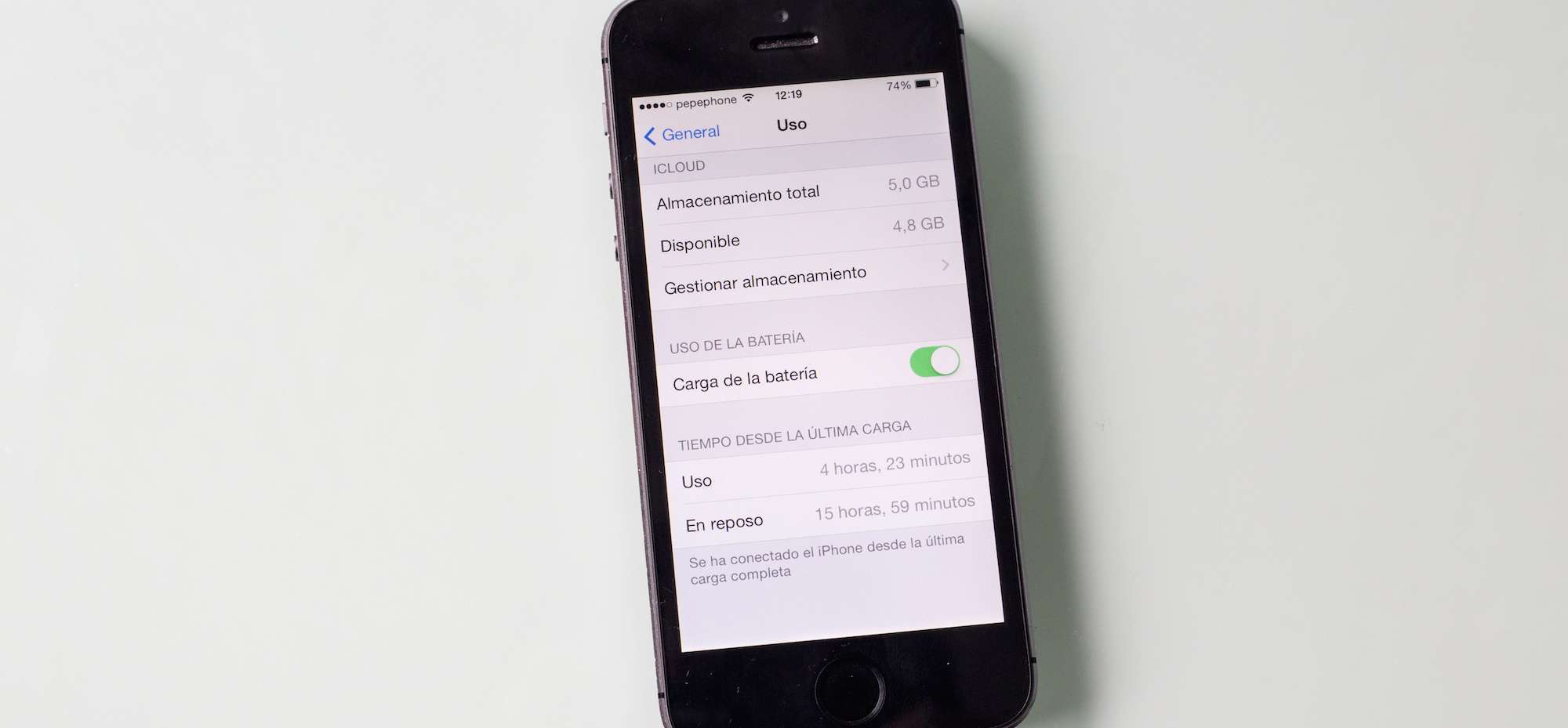 Si la batería de tu iPhone en iOS 7.1 te dura poco prueba esto