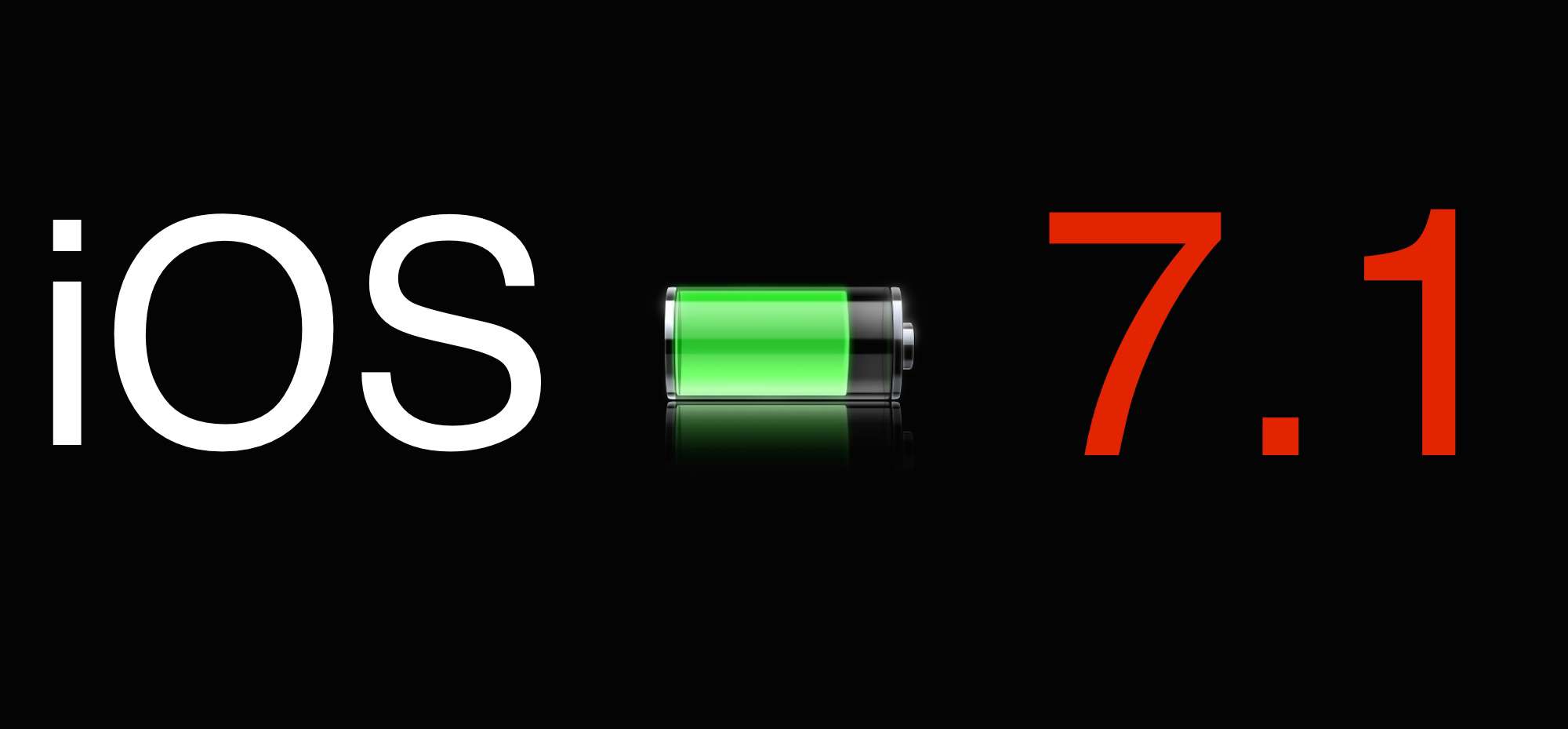 ¿iOS 7.1 reduce la duración de la batería? Veamos qué dice un estudio