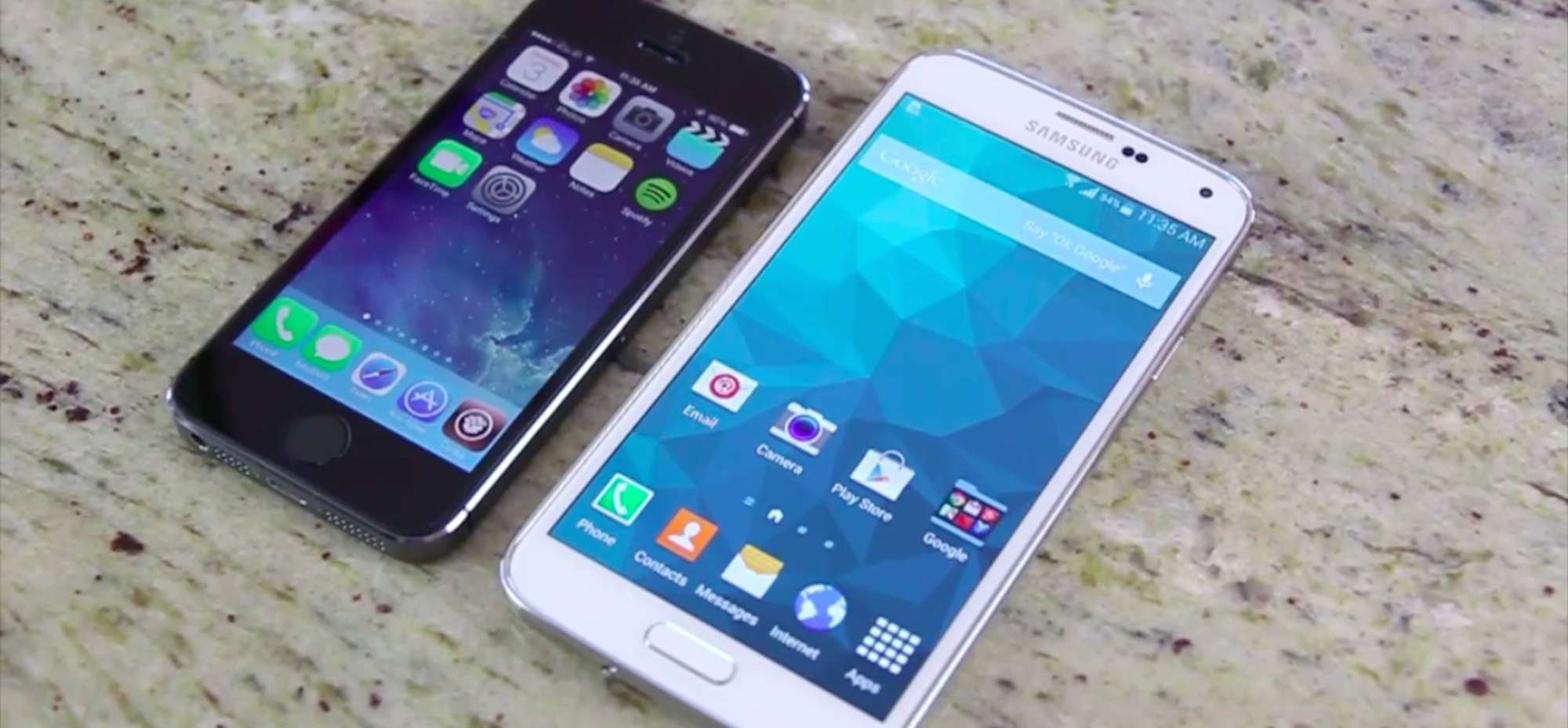 La tecnología de Samsung Fingerprint contra el lector de huella de Apple en el iPhone 5S