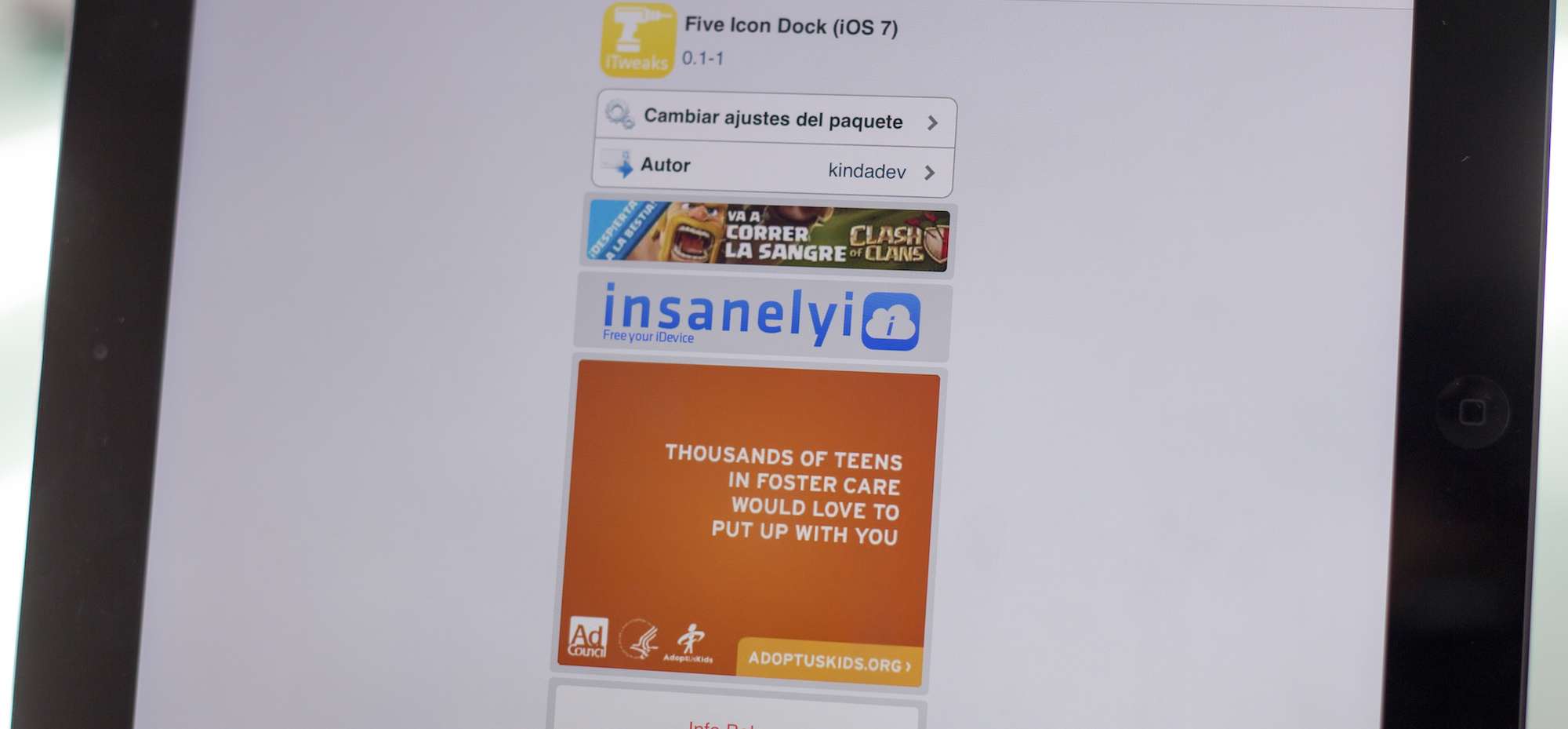 Cómo tener cinco iconos en el dock de tu iPhone o iPad, Fiveicon dock