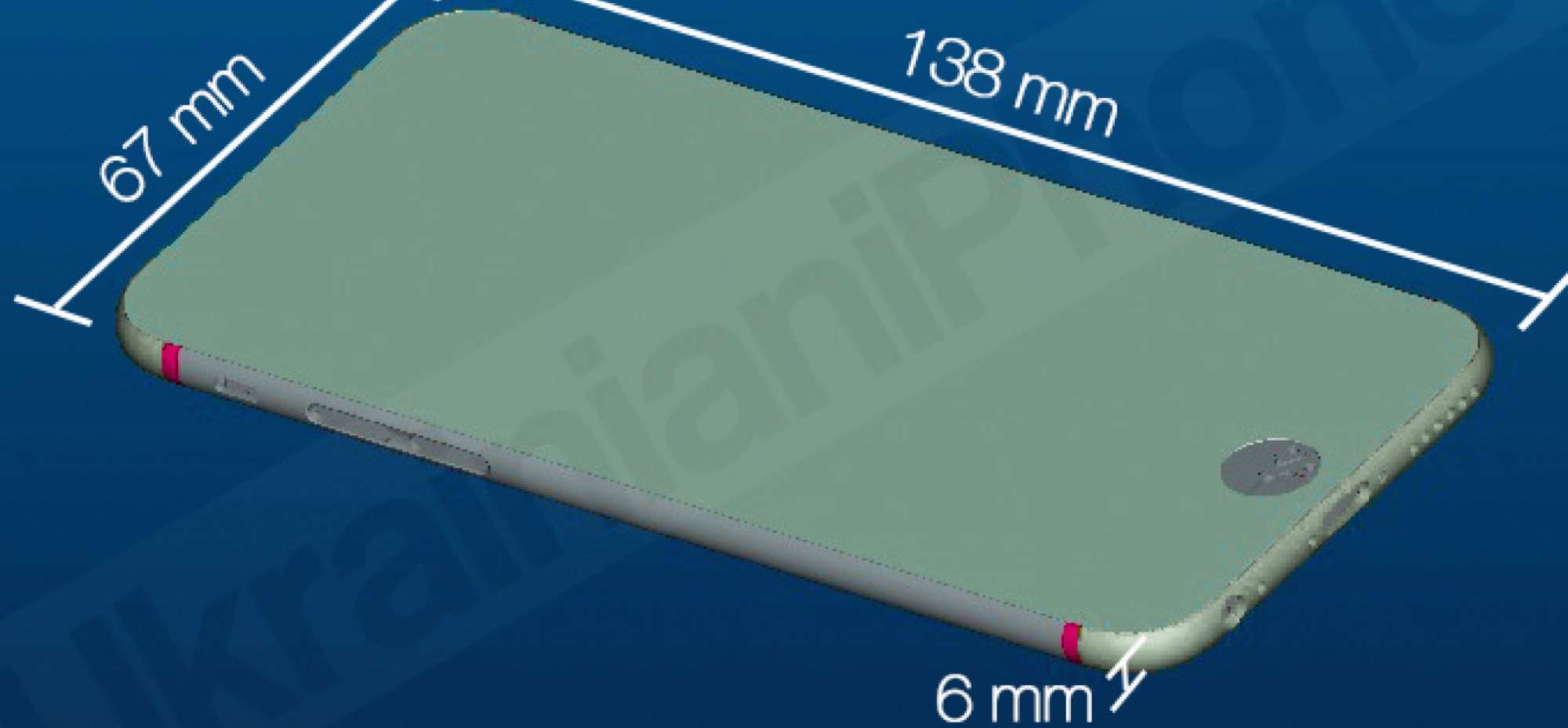 Se filtran renders del iPhone 6