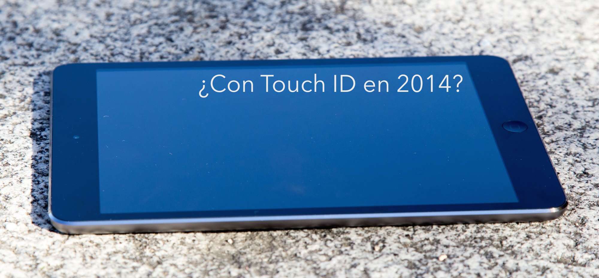 El iPad Air y el Mini Retina podrían tener Touch ID a finales de este año 2014