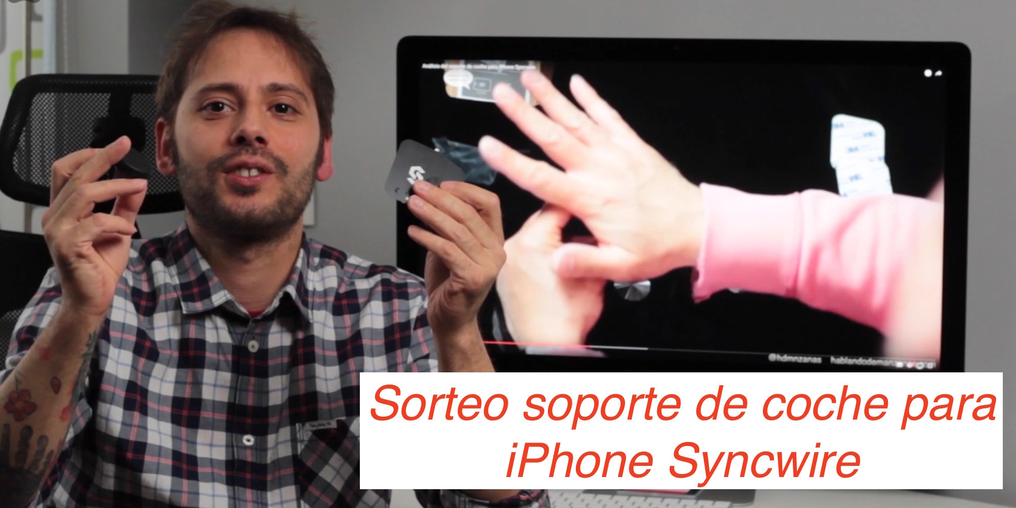 Sorteo soporte de coche para iPhone Syncwire