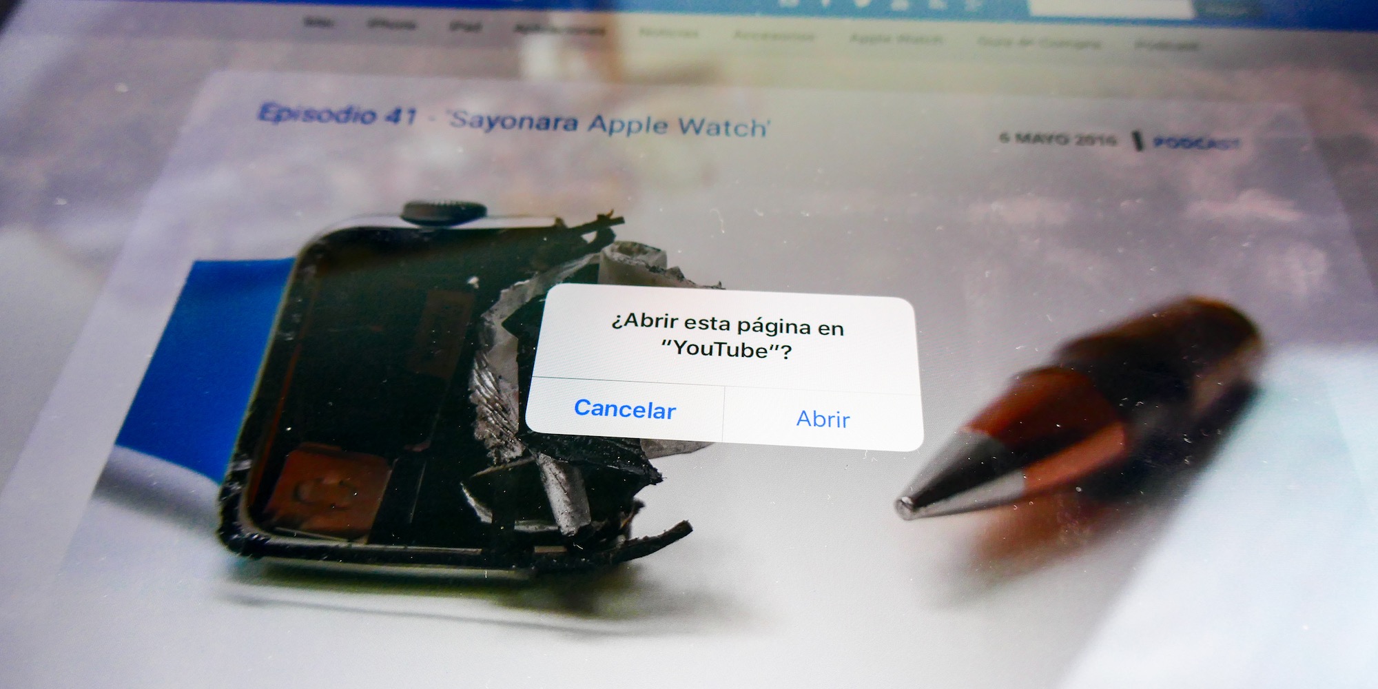 Cómo detener «Abrir esta página en Youtube» cuando aparece al navegar en Safari