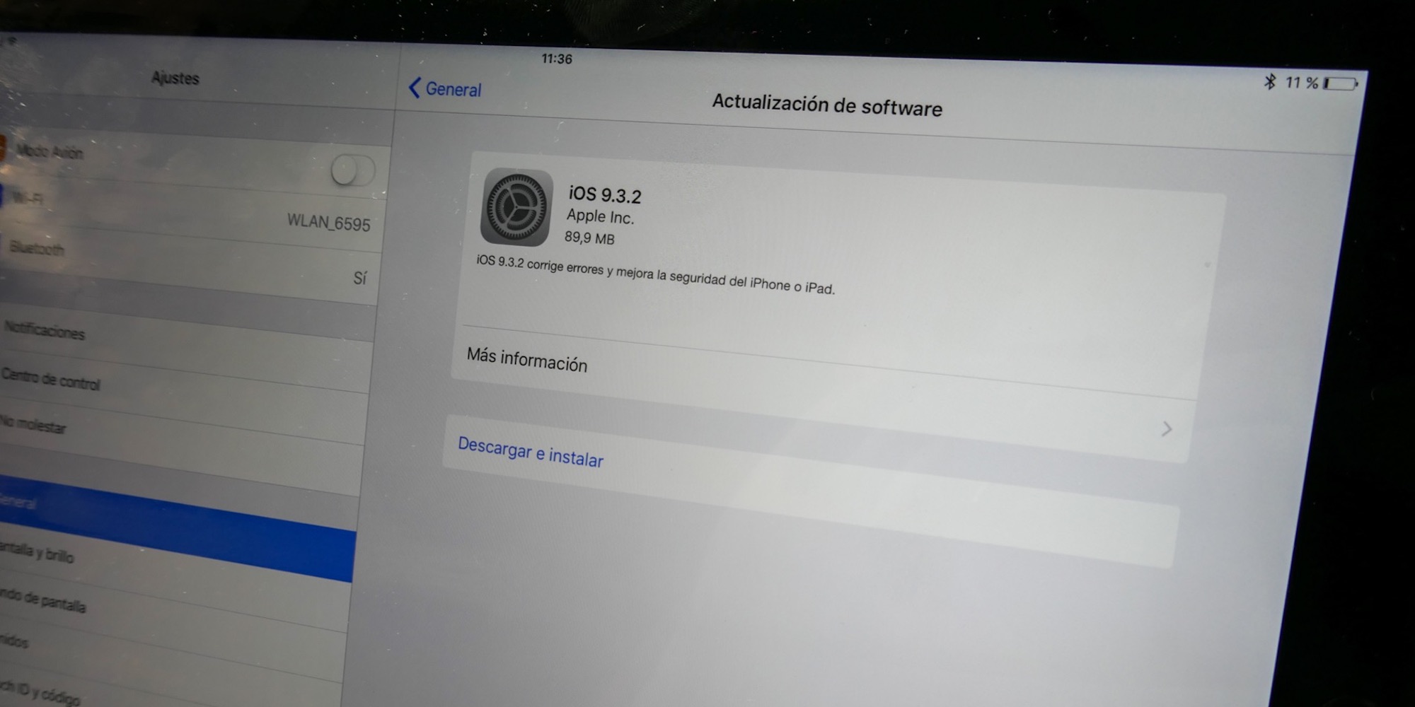 Algunos usuarios reportan problemas con las actualizaciones de iOS 9.3.2