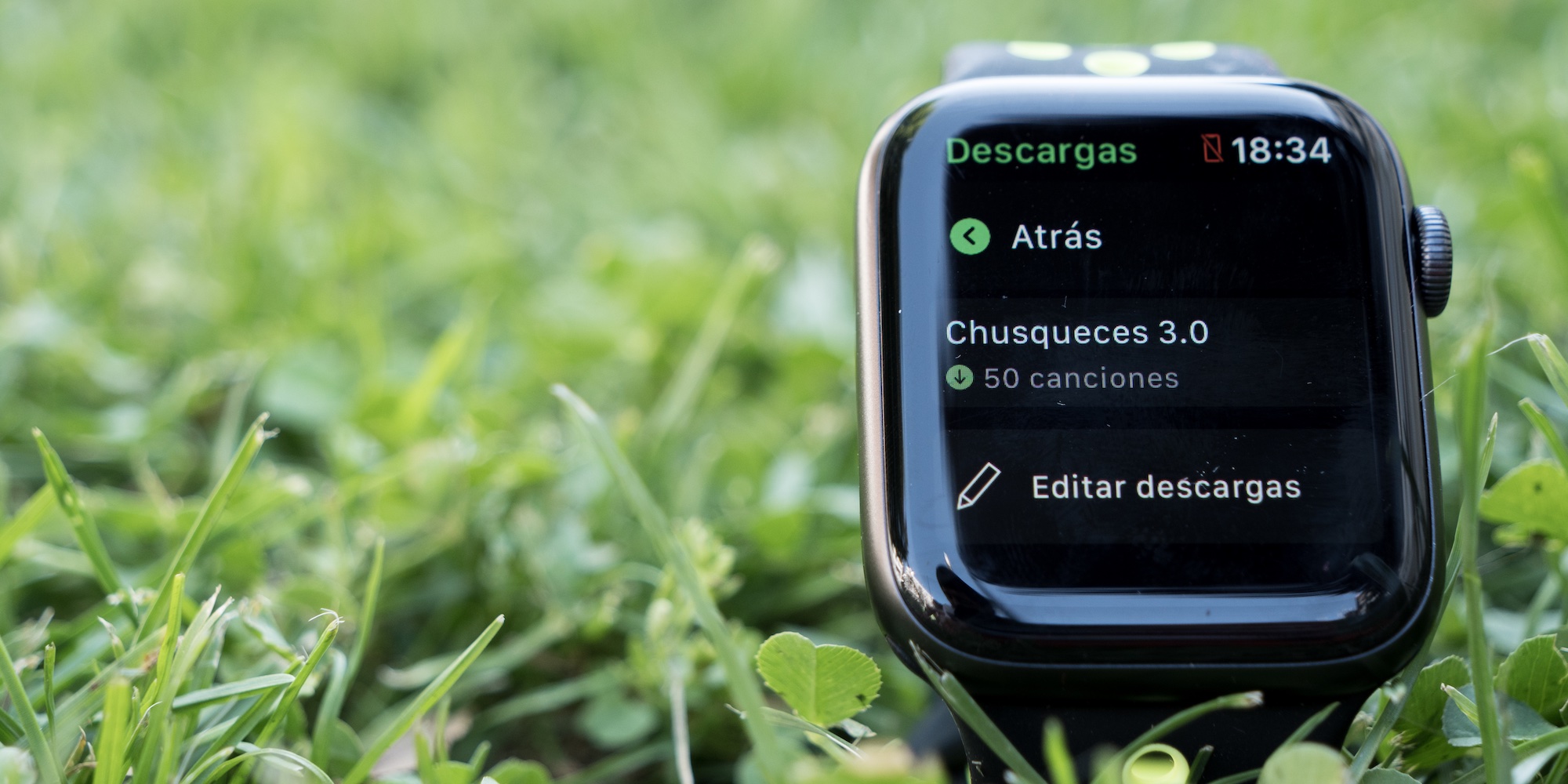 Truco Spotify: música offline en el Apple Watch