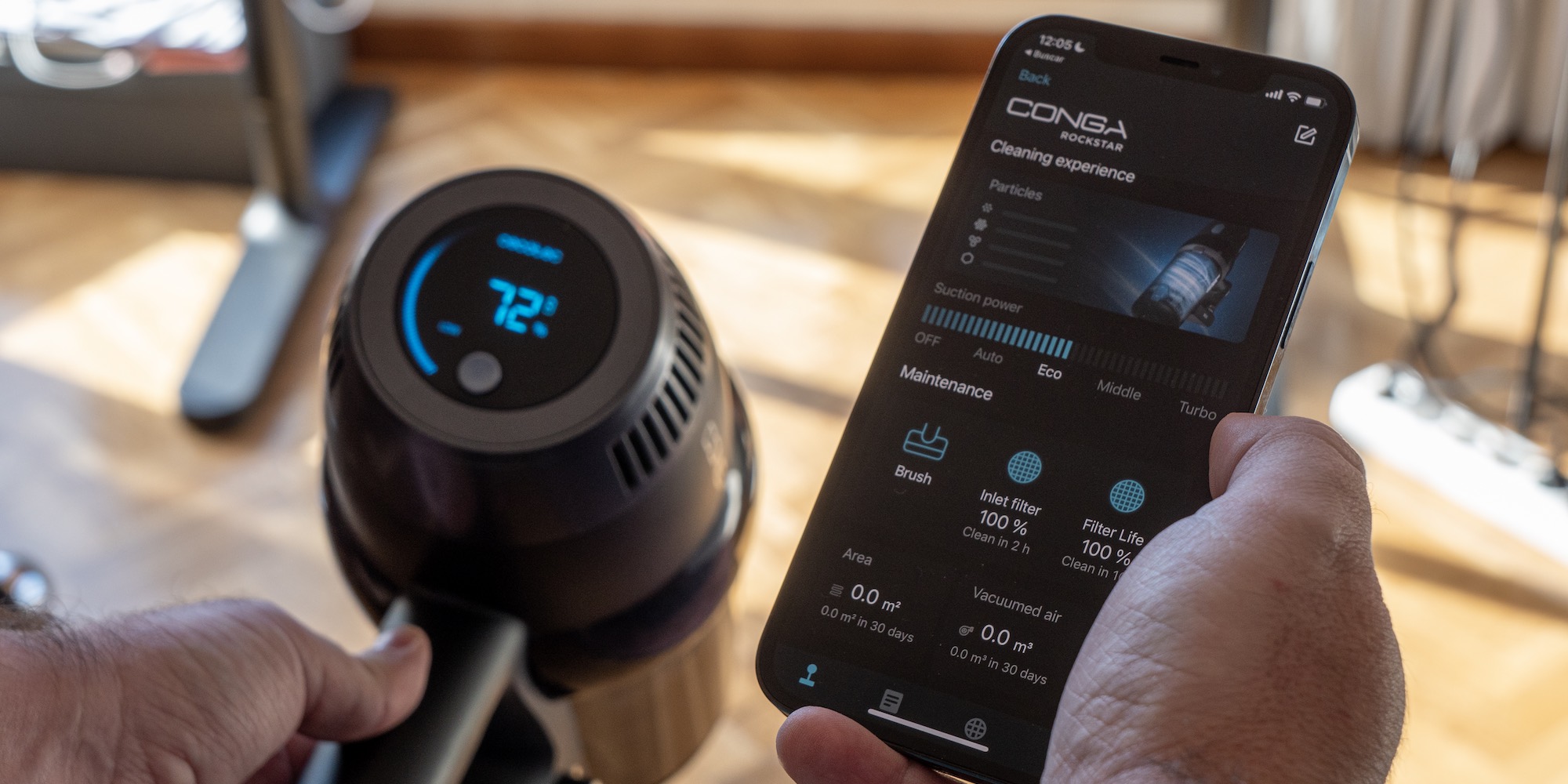 Conga Rockstar 2000 Ultimate Ergowet Connected · 4 funciones con App iPhone