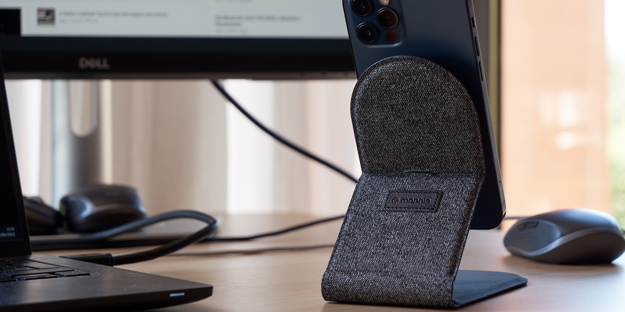 Probamos el soporte con Magsafe para iPhone de Mophie