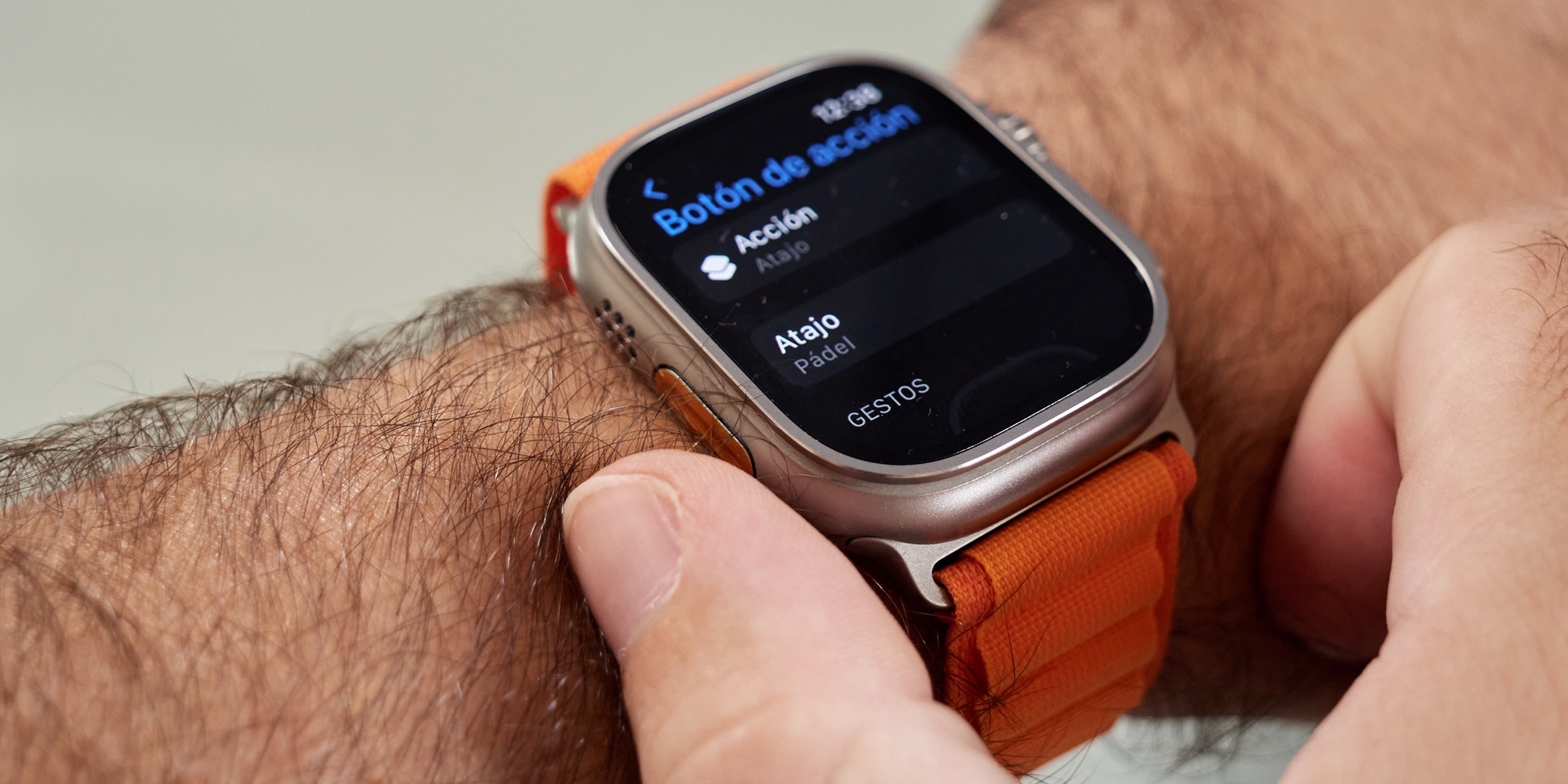 Cómo personalizar el botón de acción del Apple Watch Ultra