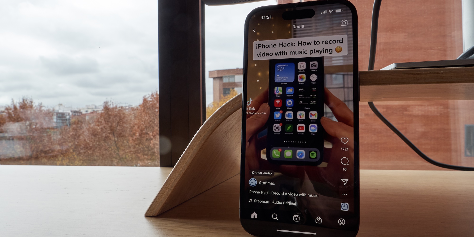 Truco para iPhone: graba un video con música