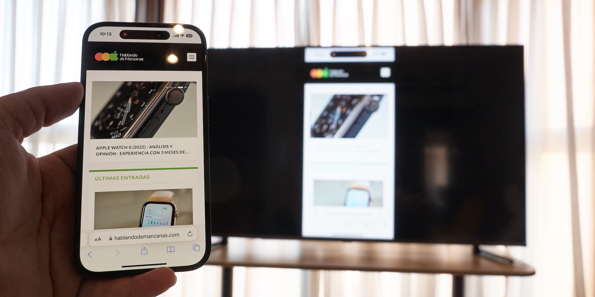 Cómo compartir contenido entre iPhone y Android TV (Cecotec V1+ VQU11055+) [2023]
