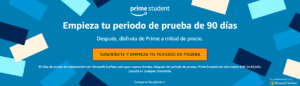 Amazon Prime Day Estudiantes