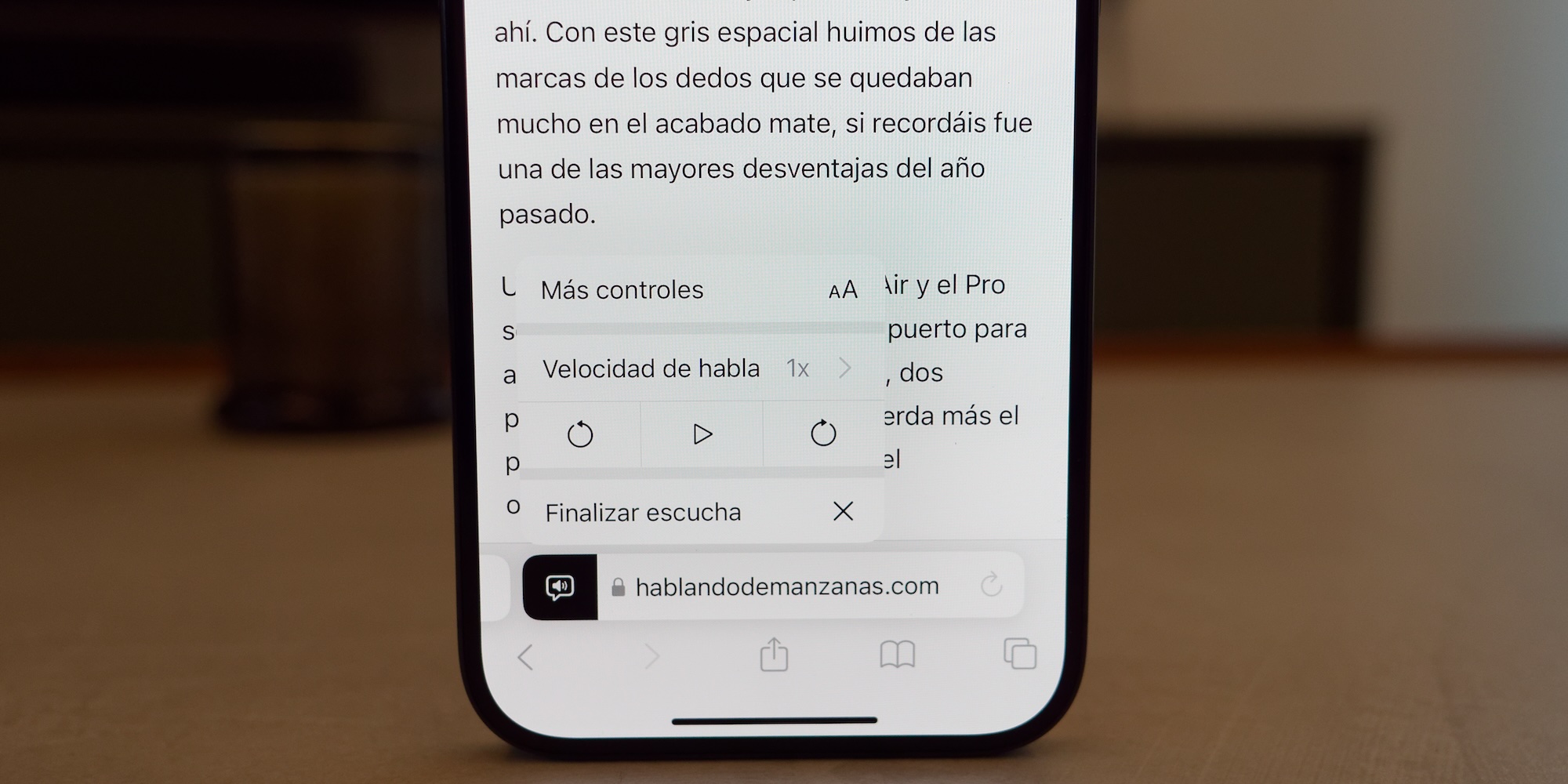 Truco iPhone: haz que Siri te lea un artículo de una web