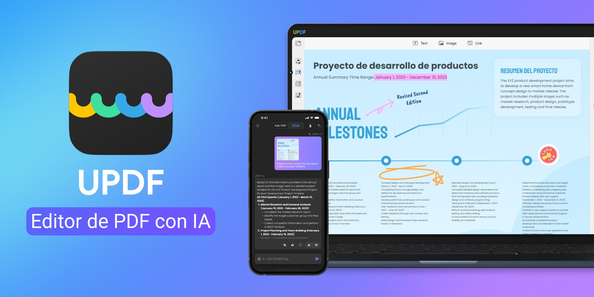 Mejor editor PDF con IA para Mac, iOS y iPad | UPDF