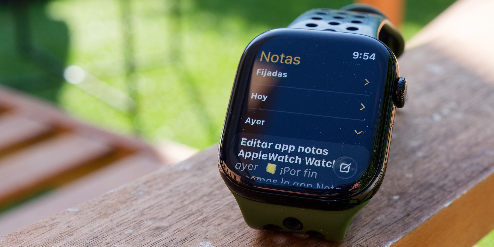 Probamos la nueva App Notas en el Apple Watch · WatchOS26