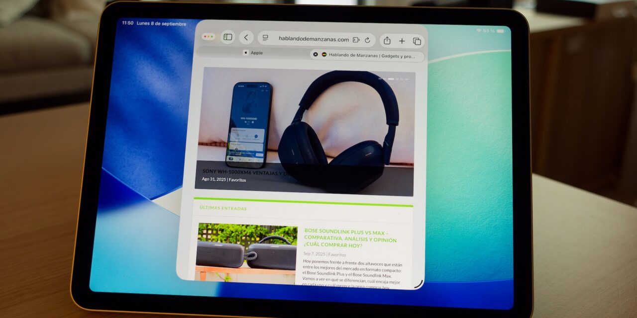Éstas son las principales novedades para el iPad con iPadOS26